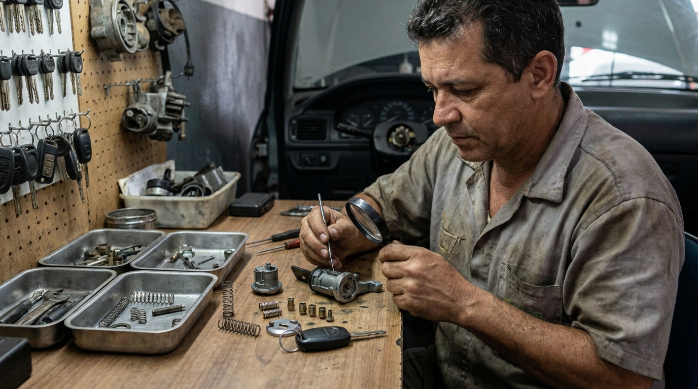 Reparo de Fechadura Automotiva na Trindade, São Gonçalo‑RJ